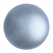 Les perles par Puca® Cabochon 25mm - Metallic mat light blue 23980/79030
